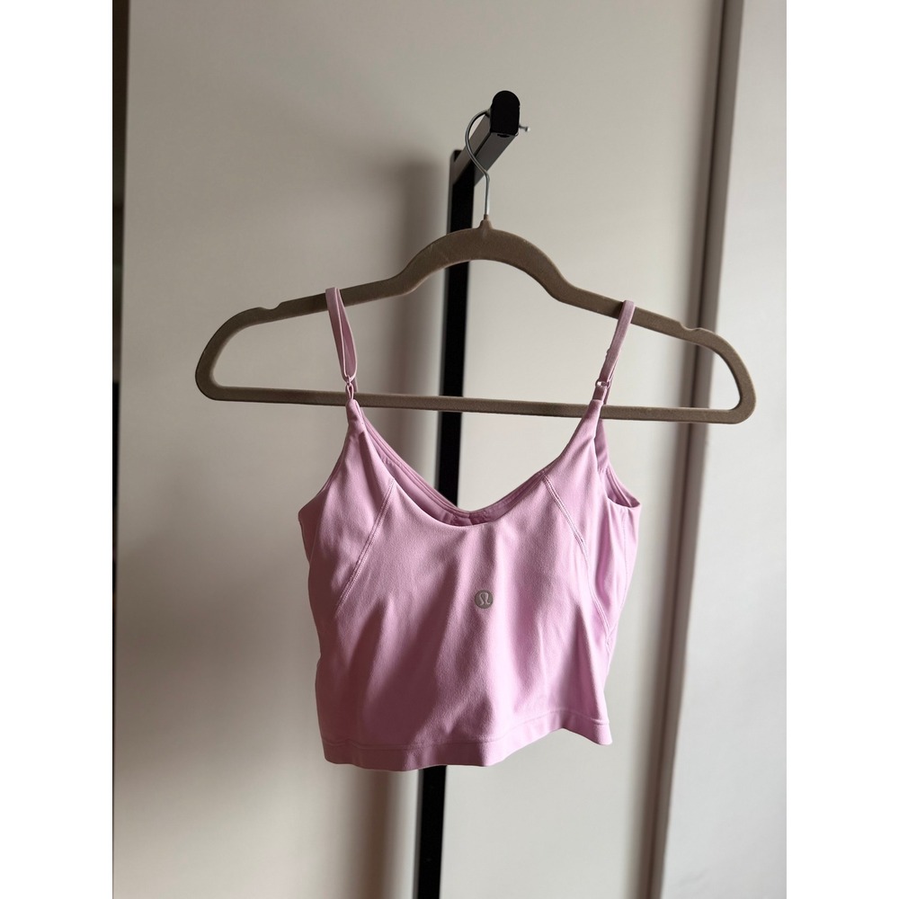 Lululemon Align Cropped Cami Tank Top – Size 4 – Vitapink (A/B Cup) - Picture 5 of 5